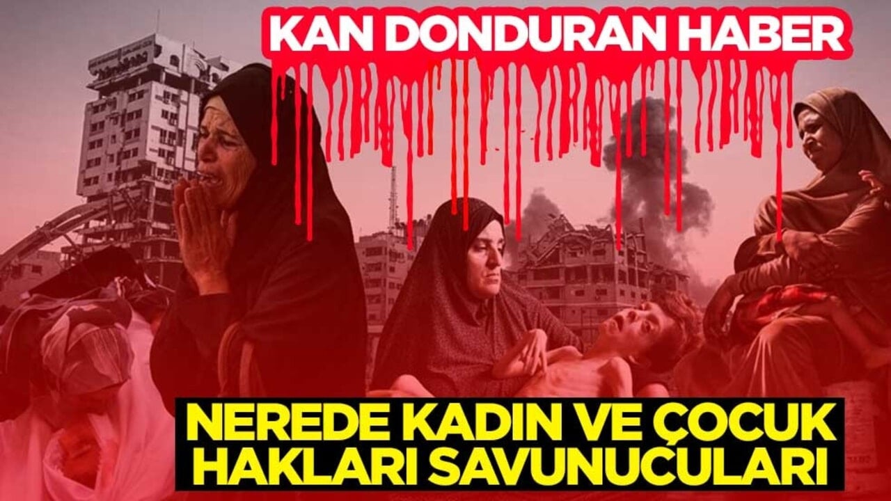 Nerede kadın ve çocuk hakları savunucuları! Kan donduran haber
