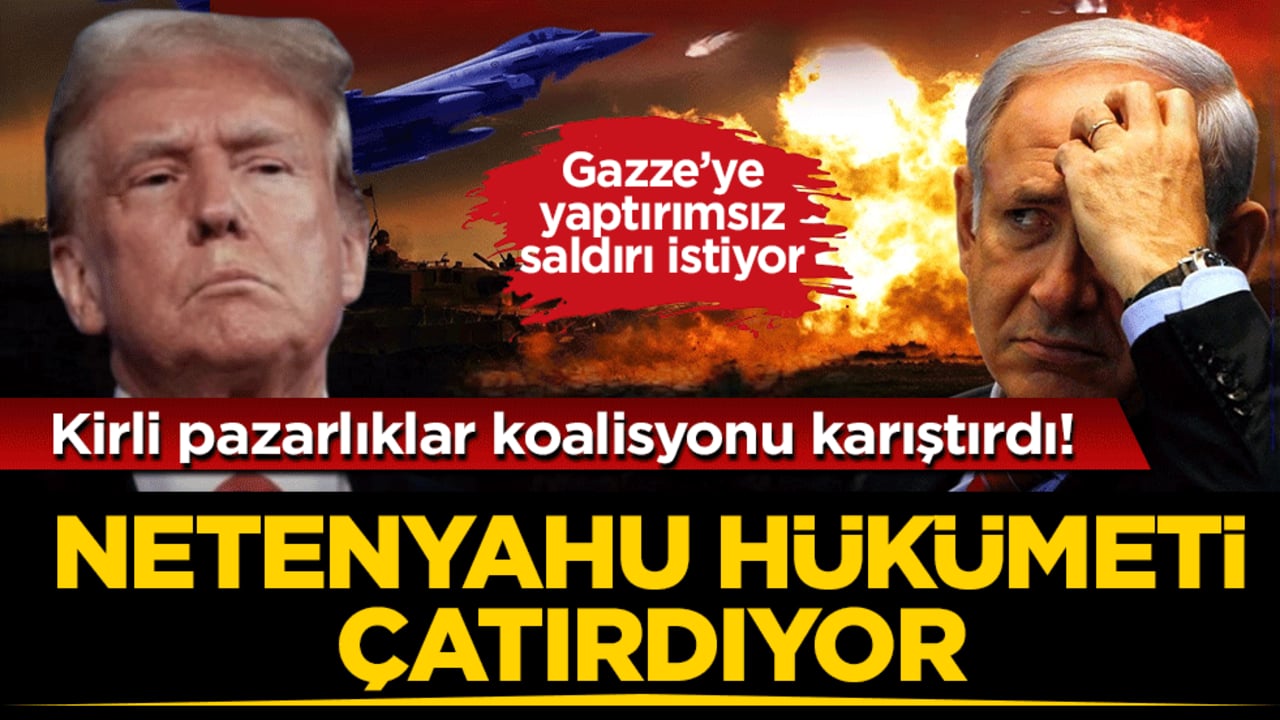 Netanyahu hükümeti çatırdıyor: Gazze pazarlığı koalisyonu karıştırdı!