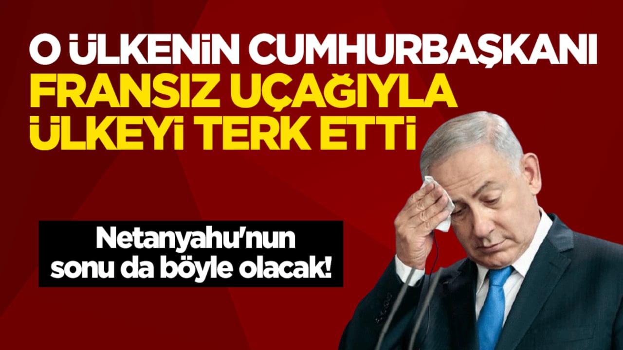 Netanyahu'nun sonu da böyle olacak! Madagaskar’da Cumhurbaşkanı Rajoelina, Fransız askeri uçağıyla ülkeyi terk etti