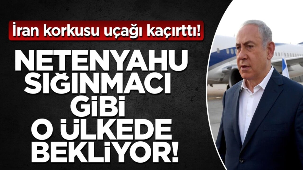 Netanyahu'nun uçağı güvenlik gerekçesiyle Almanya'da bekletiliyor