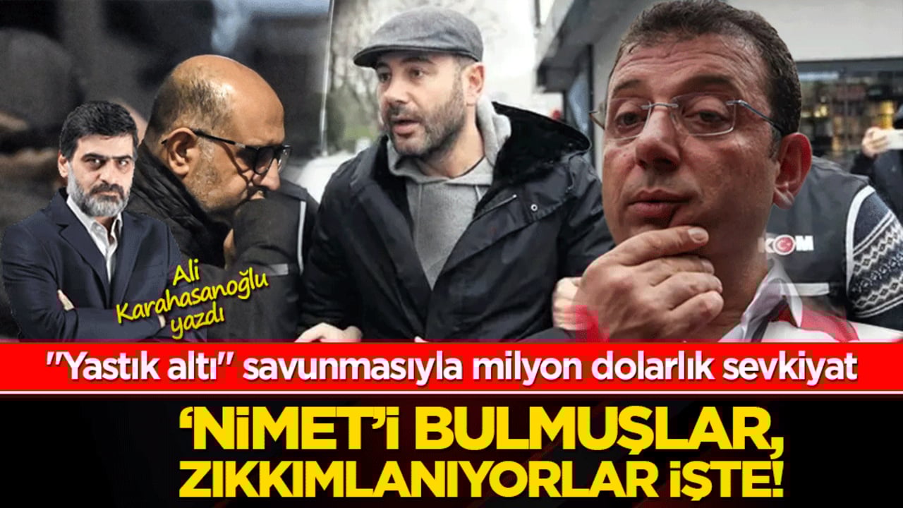 ‘Nimet’i bulmuşlar, zıkkımlanıyorlar işte!