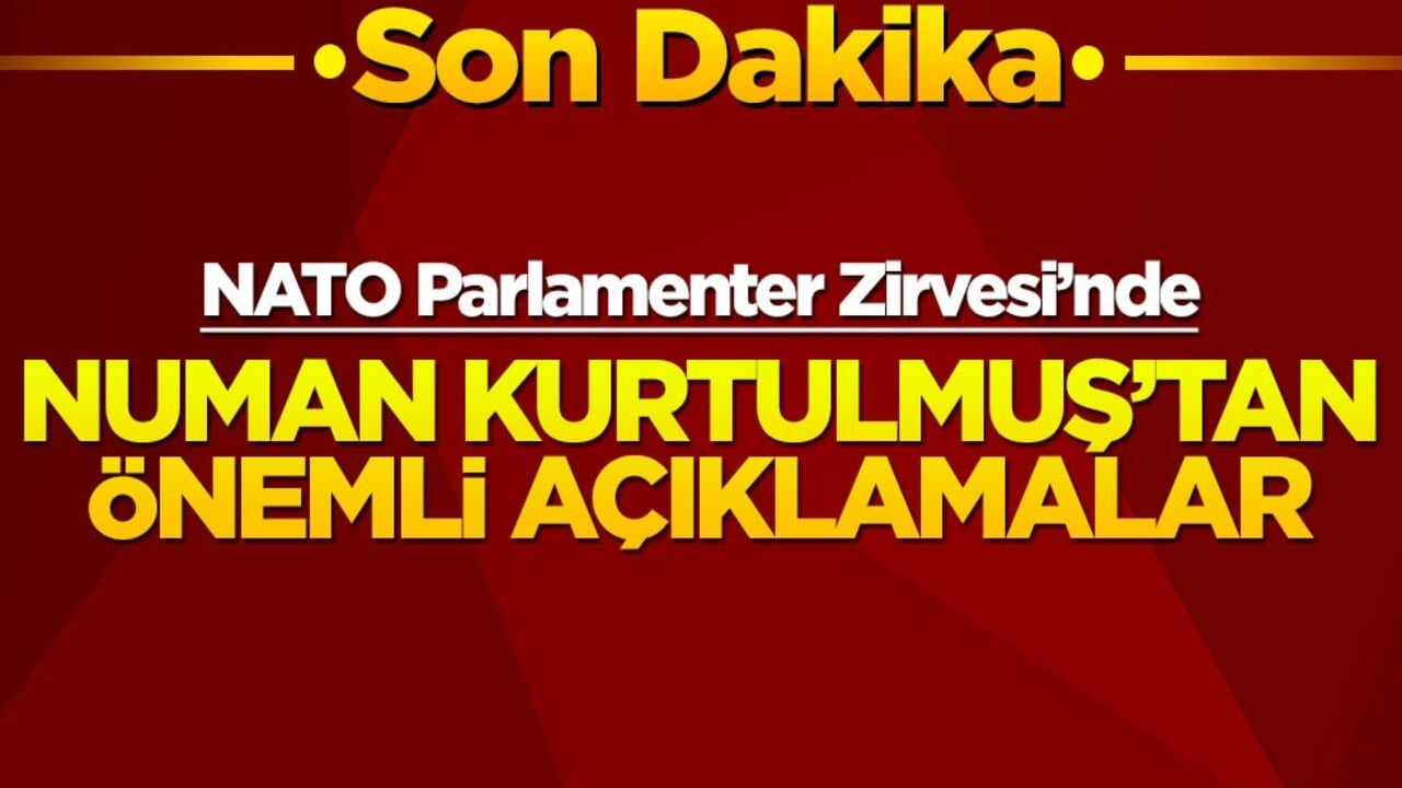 Numan Kurtulmuş'tan önemli açıklamalar