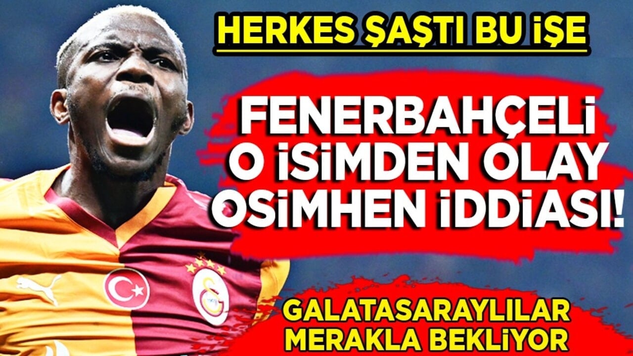 O projeyle ilgili büyük haberi verdi... Serdar Ali Çelikler'den Osimhen bombası