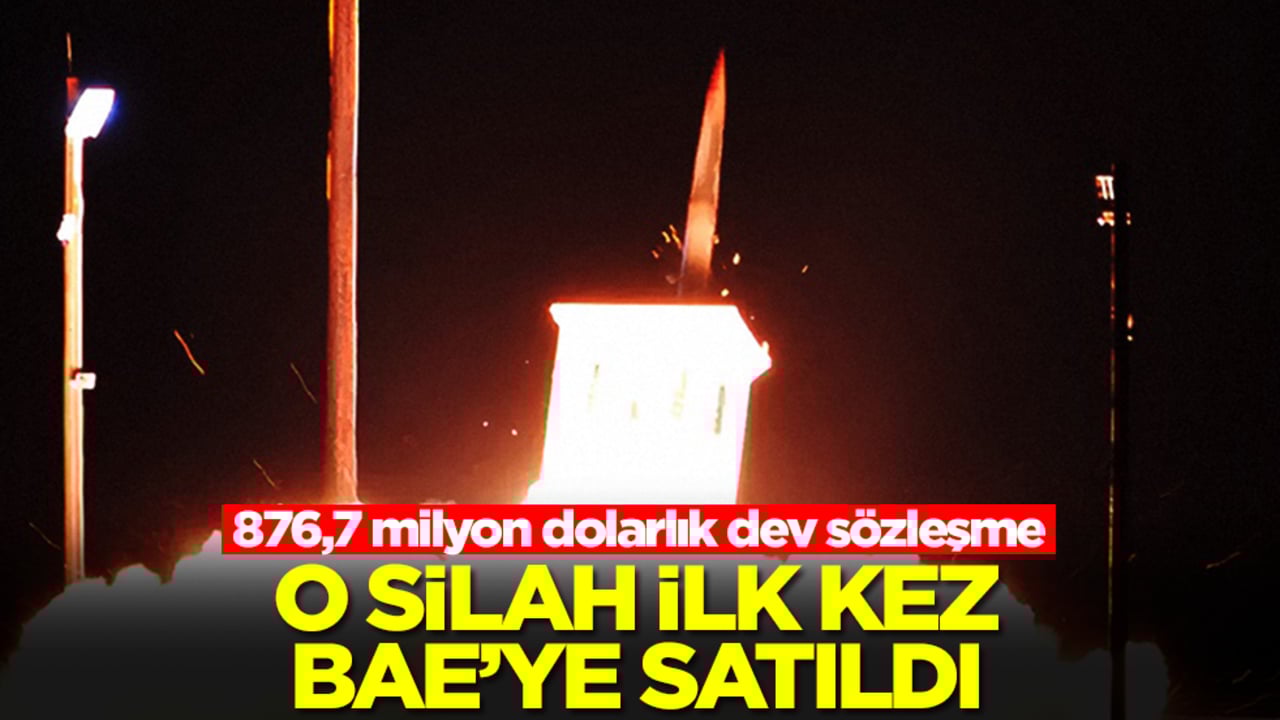 O silah ilk kez BAE'ye satıldı: 876,7 milyon dolarlık dev sözleşme