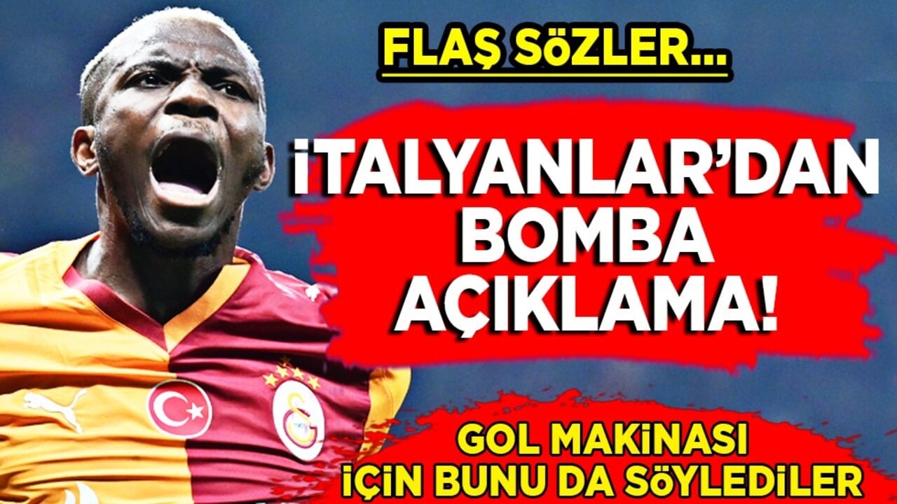 O sözler ortaya çıktı: İtalyanlar’dan sürpriz açıklama geldi Osimhen için…