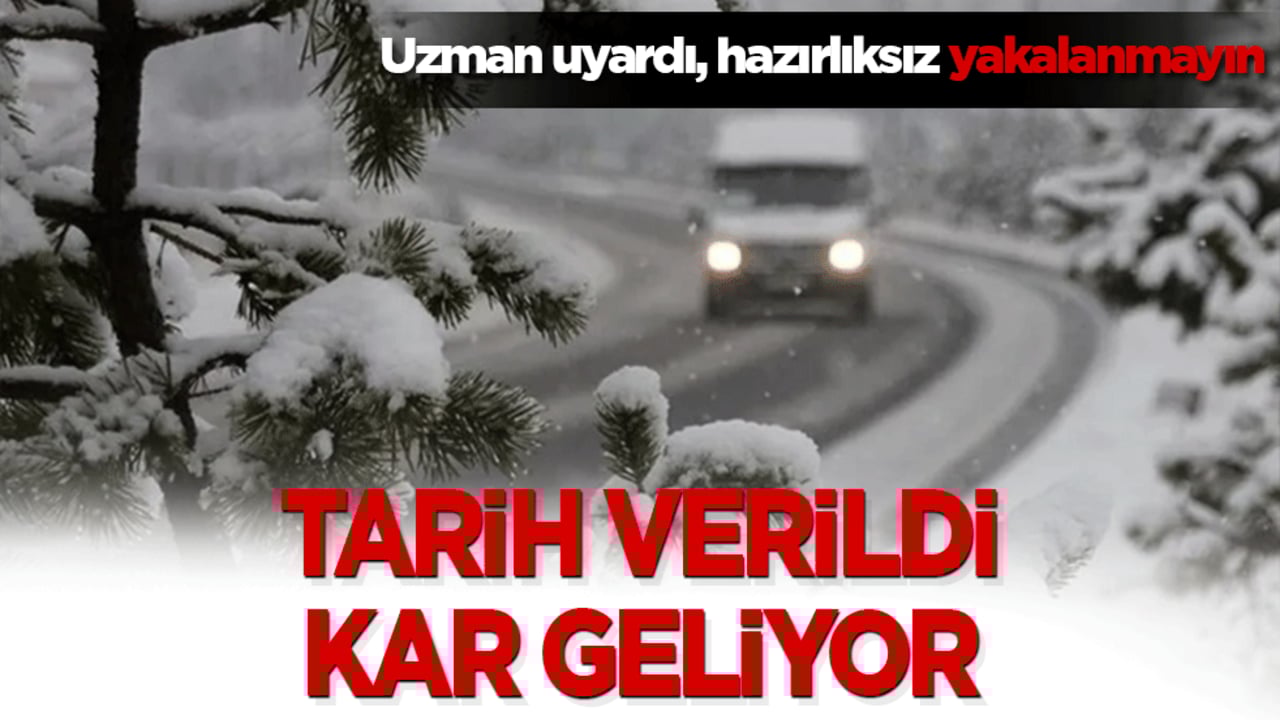 O tarih yaklaştı! Uzman uyardı, hazırlıksız yakalanmayın! Yoğun kar kapıda!