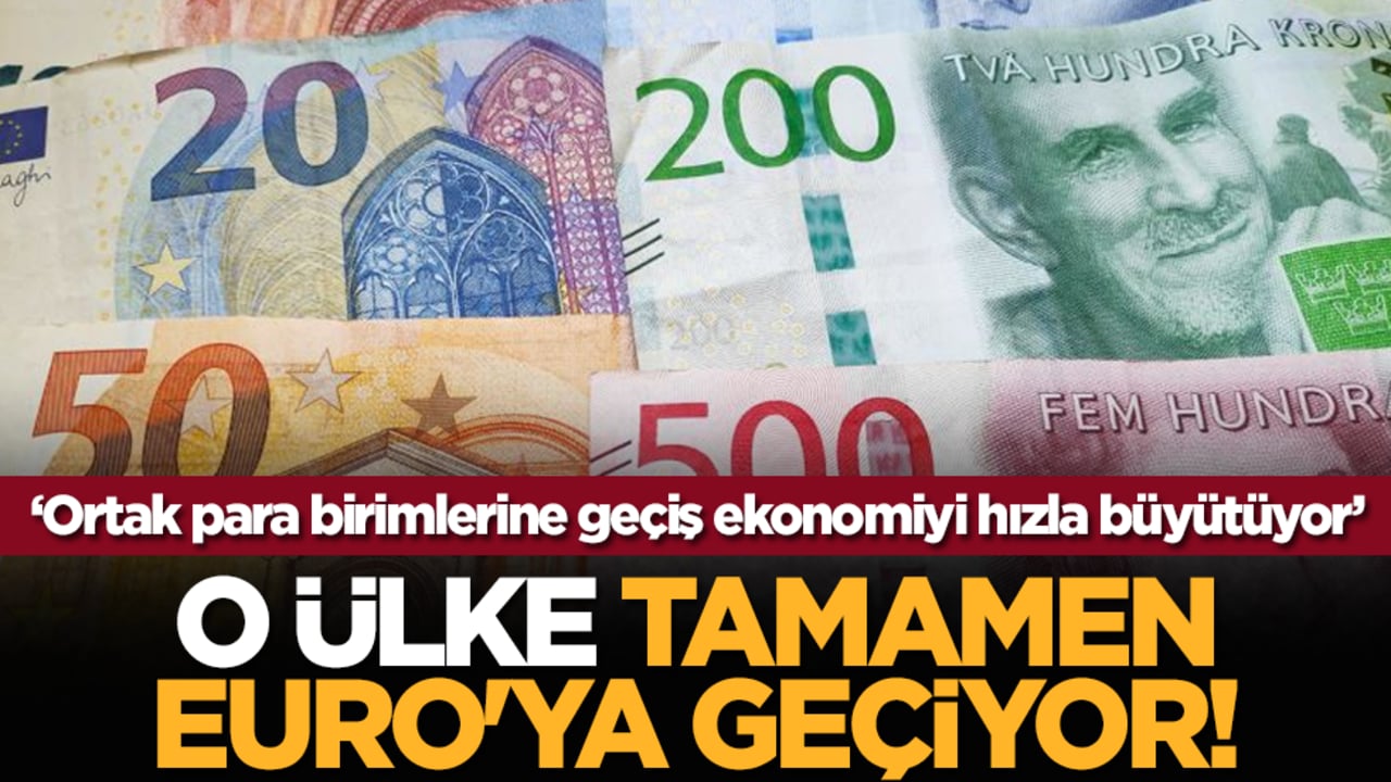 O ülke tamamen Euro'ya geçiyor!