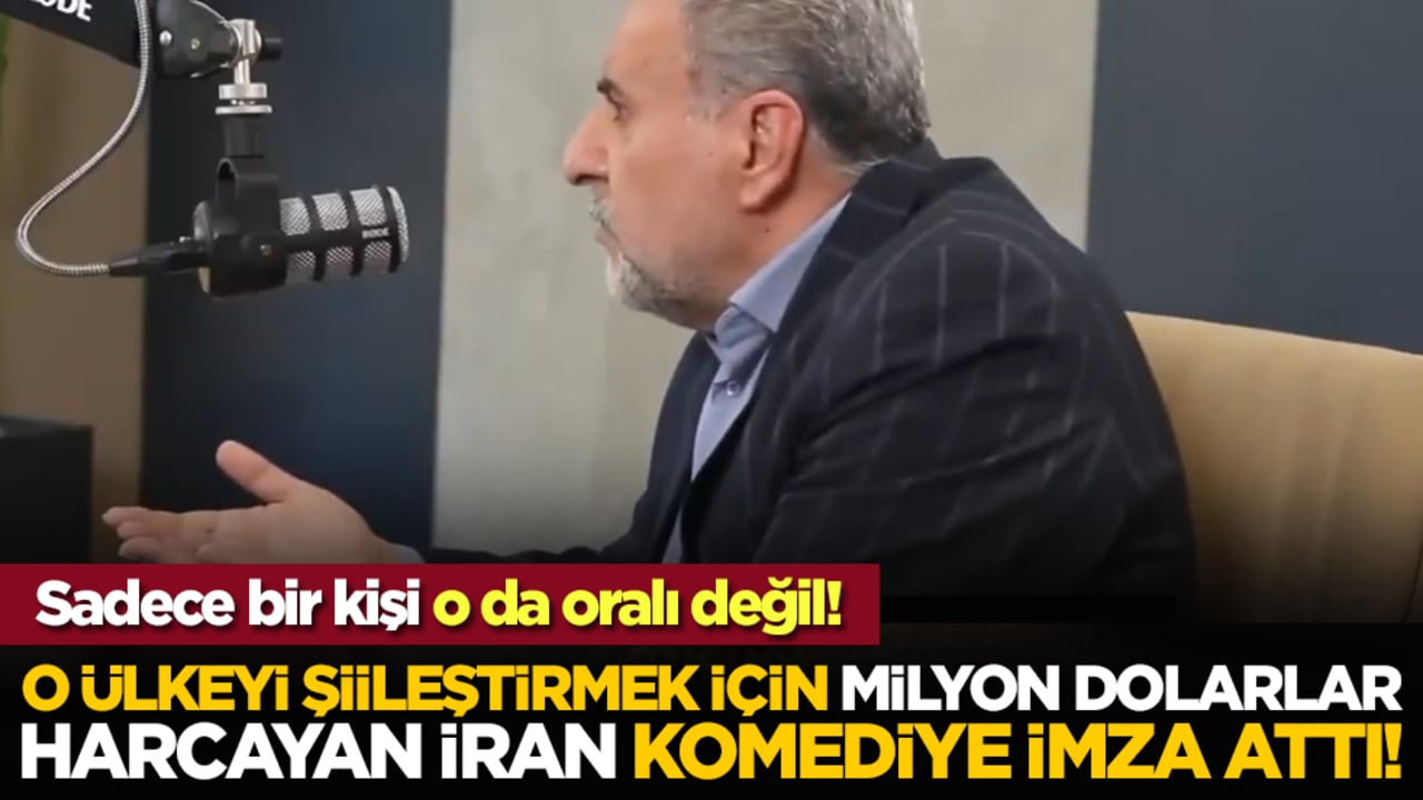 O ülkeyi Şiileştirmek için milyon dolarlar harcayan İran komediye imza attı! Sadece bir kişi o da oralı değil!