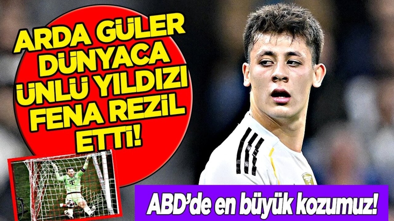 Olay görüntü: Arda Güler fena dile düşürdü! Dünya tarih yazdığı Bayern maçındaki bu kareyi konuşuyor