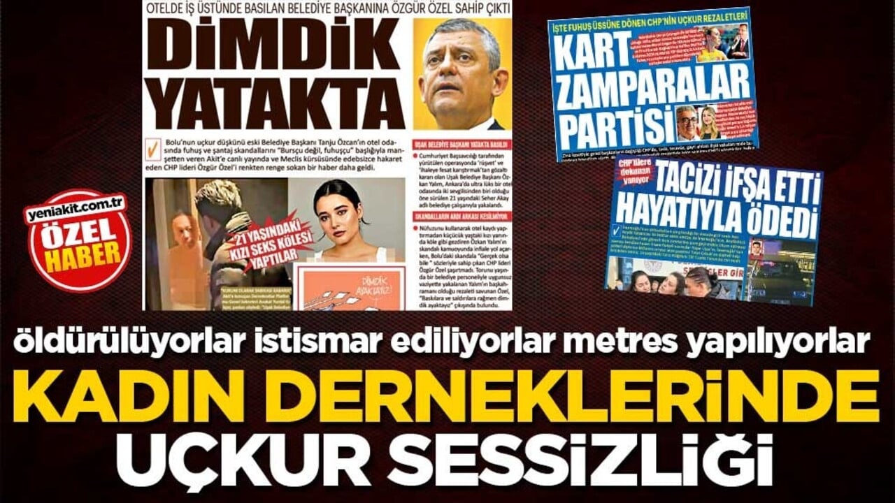 Öldürülüyorlar istismar ediliyorlar metres yapılıyorlar! Kadın derneklerinde uçkur sessizliği
