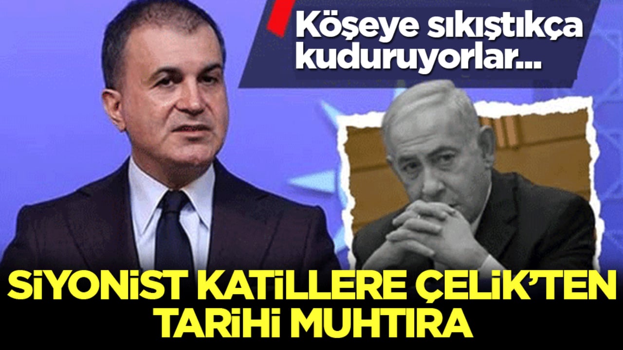 Ömer Çelik’ten katil Netanyahu’nun küstah paylaşımına sert tepki: Caniler, hesap vermekten kaçamayacaklar