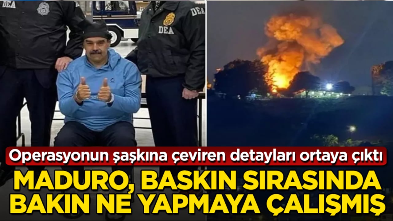 Operasyonun şaşkına çeviren detayları ortaya çıktı! Maduro, baskın sırasında bakın ne yapmaya çalışmış