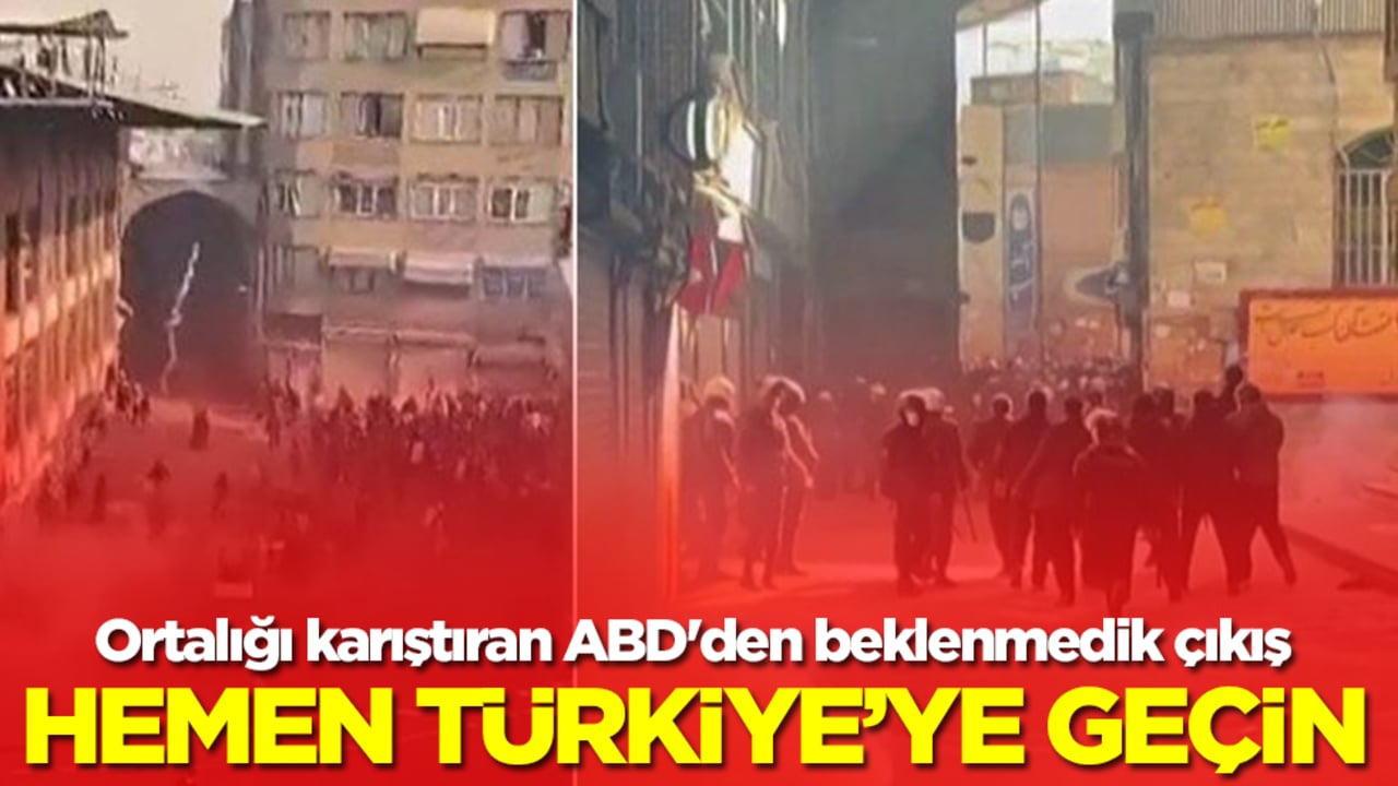 Ortalığı karıştıran ABD'den beklenmedik çıkış: Hemen Türkiye'ye geçin