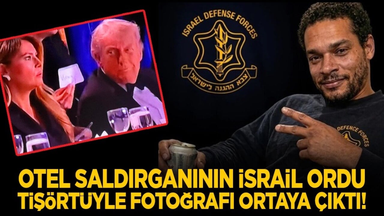 Otel saldırganının İsrail ordu tişörtüyle fotoğrafı ortaya çıktı!