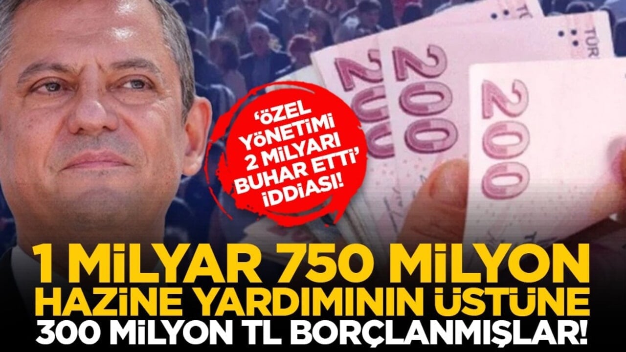 ‘Özel yönetimi 2 milyarı buhar etti’ iddiası! 1 milyar 750 milyon hazine yardımının üstüne 300 milyon TL borçlanmışlar!