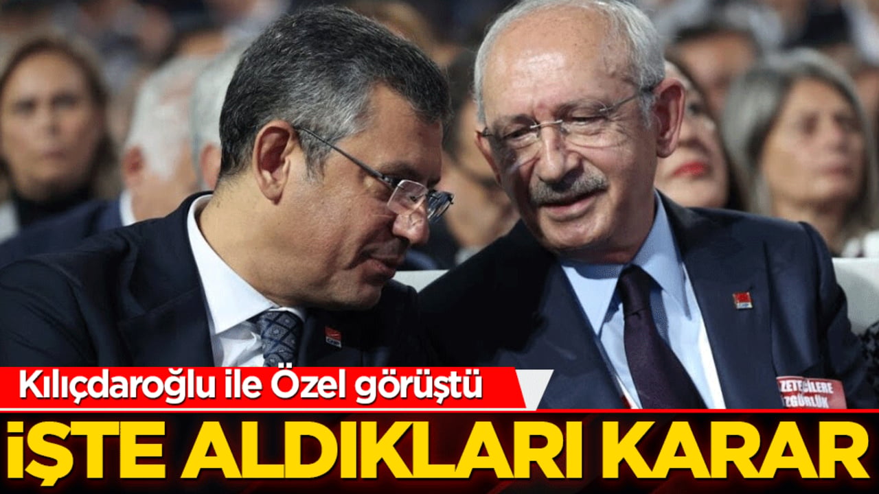 Özgür Özel ve Kemal Kılıçdaroğlu telefonda görüştü