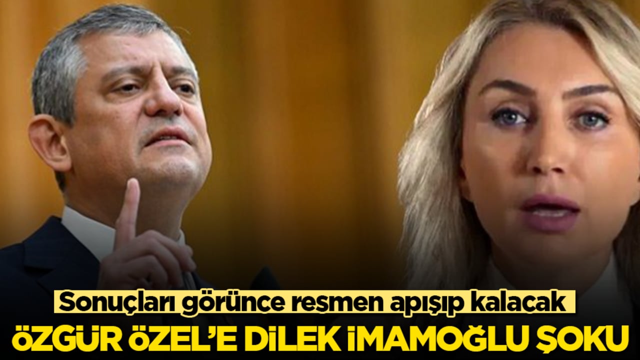Özgür Özel’e Dilek İmamoğlu şoku! Sonuçları görünce resmen apışıp kalacak 