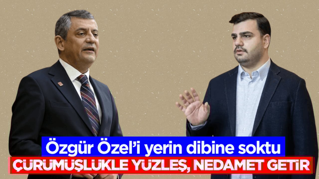 Özgür Özel’i yerin dibine soktu! Çürümüşlükle yüzleş nedamet getir