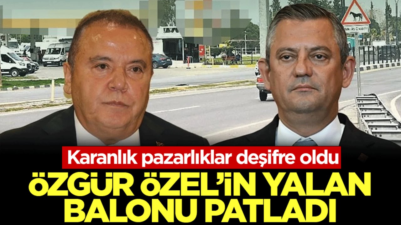 Özgür Özel'in yalan balonu patladı: Muhittin Böcek fotoğrafla yalanladı! Karanlık pazarlıklar deşifre oldu