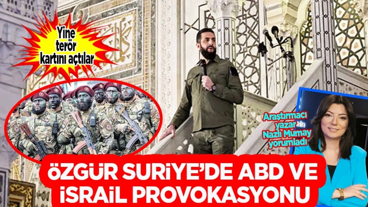 Özgür Suriye’de ABD ve İsrail provokasyonu: Yine terör kartını açtılar