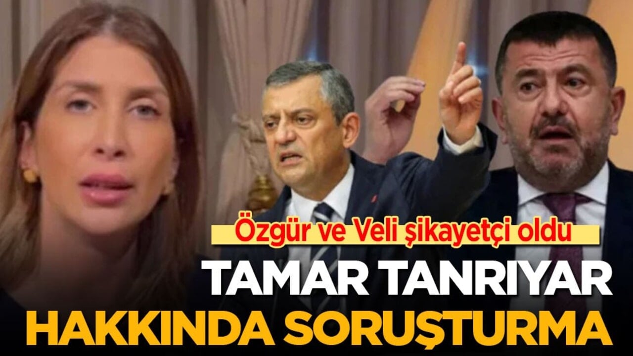Özgür ve Veli şikayetçi oldu: Tamar Tanrıyar hakkında soruşturma!
