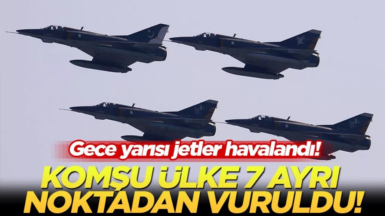 Pakistan’dan Afganistan’a hava saldırısı: 7 terör kampı hedef alındı