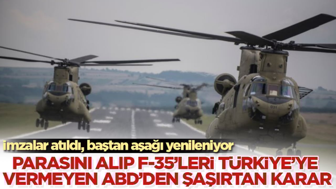 Parasını takır takır alıp F-35’leri Türkiye’ye vermeyen ABD’den şaşırtan karar! İmzalar atıldı, baştan aşağı yenileniyor 