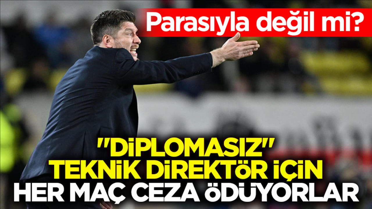 Parasıyla değil mi? ‘Diplomasız’ teknik direktör için her maç ceza ödüyorlar