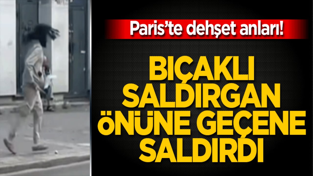 Paris'te dehşet anları!