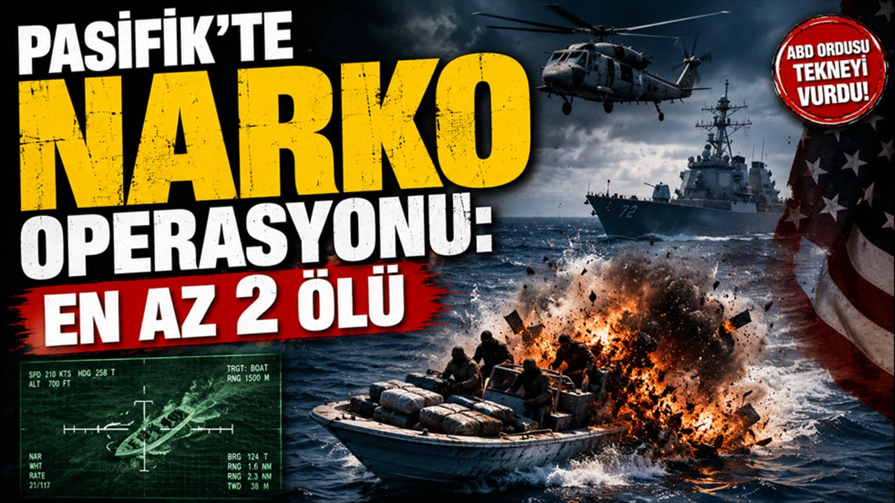 Pasifik'te Narko Operasyonu: En Az 2 Ölü
