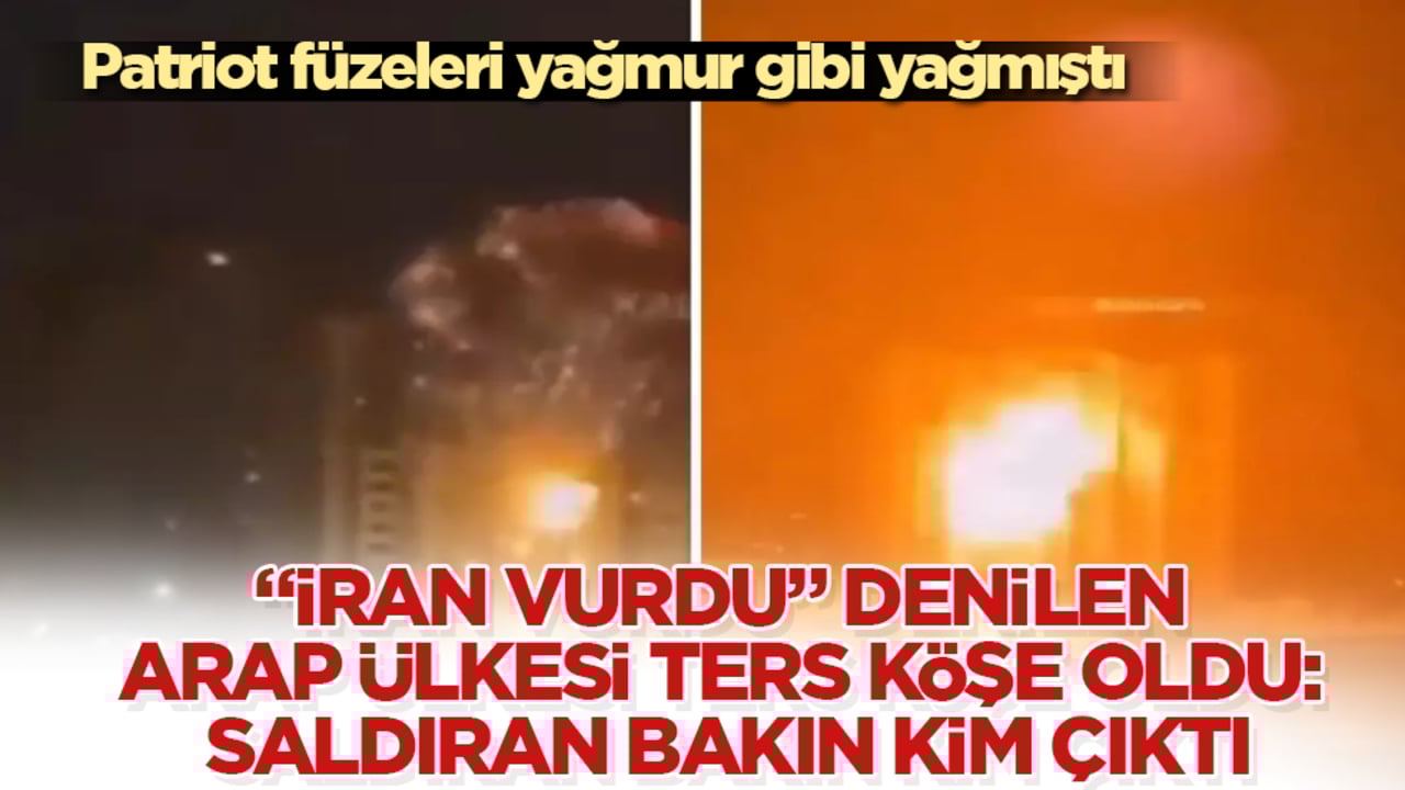 Patriot füzeleri yağmur gibi yağmıştı! "İran vurdu" denilen Arap ülkesi ters köşe oldu: Saldıran bakın kim çıktı
