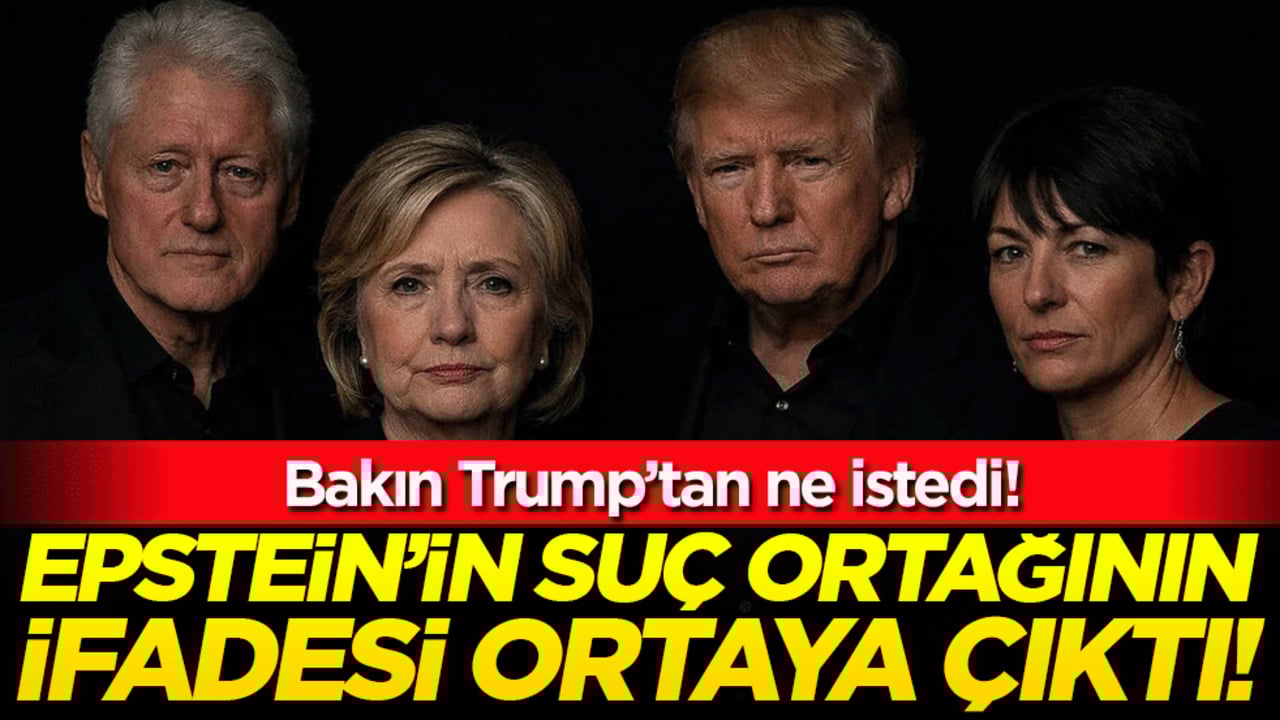 Pedofili Epstein'in suç ortağıydı: Maxwell'in Trump'tan isteği ifşa oldu!