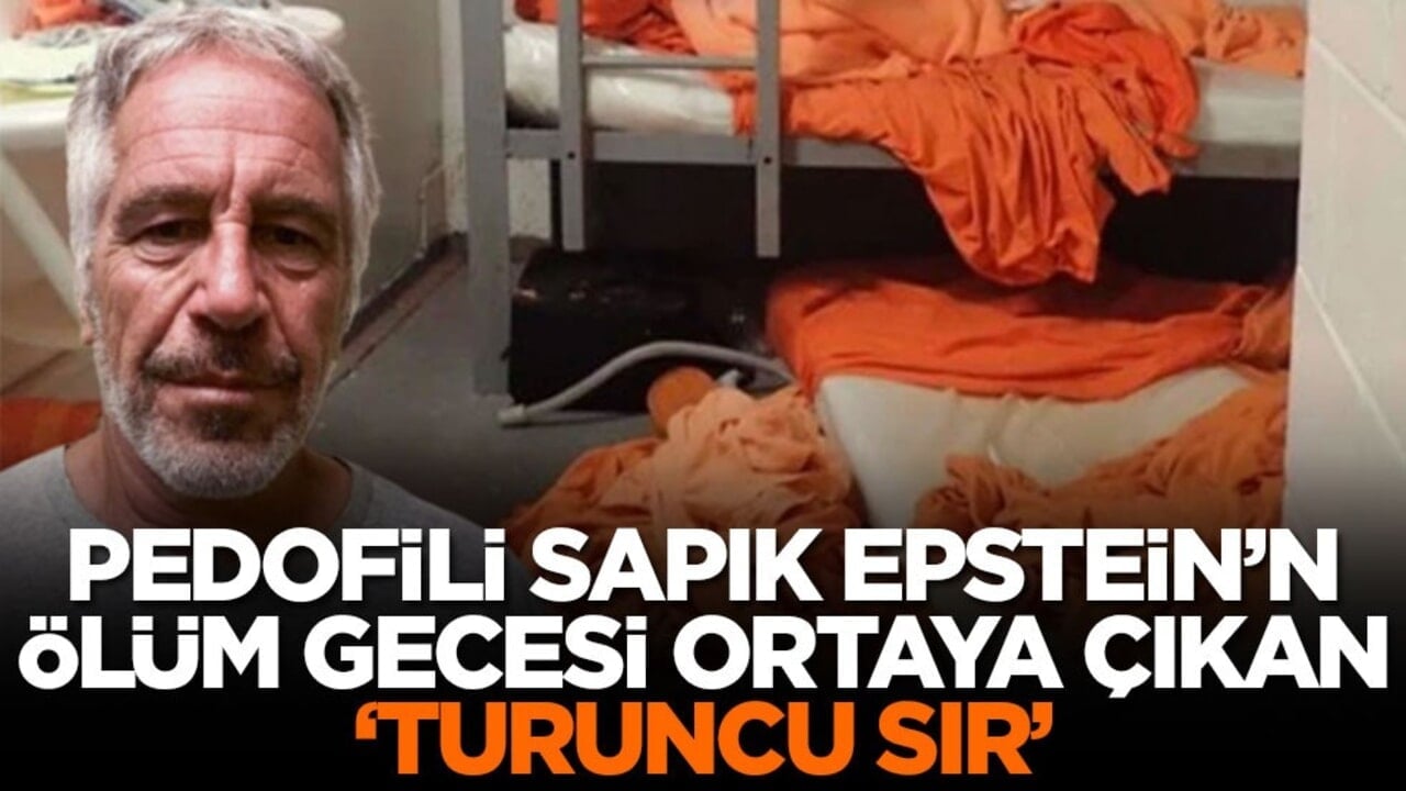 Pedofili sapık Epstein’in ölüm gecesi ortaya çıkan ‘turuncu’ sır!