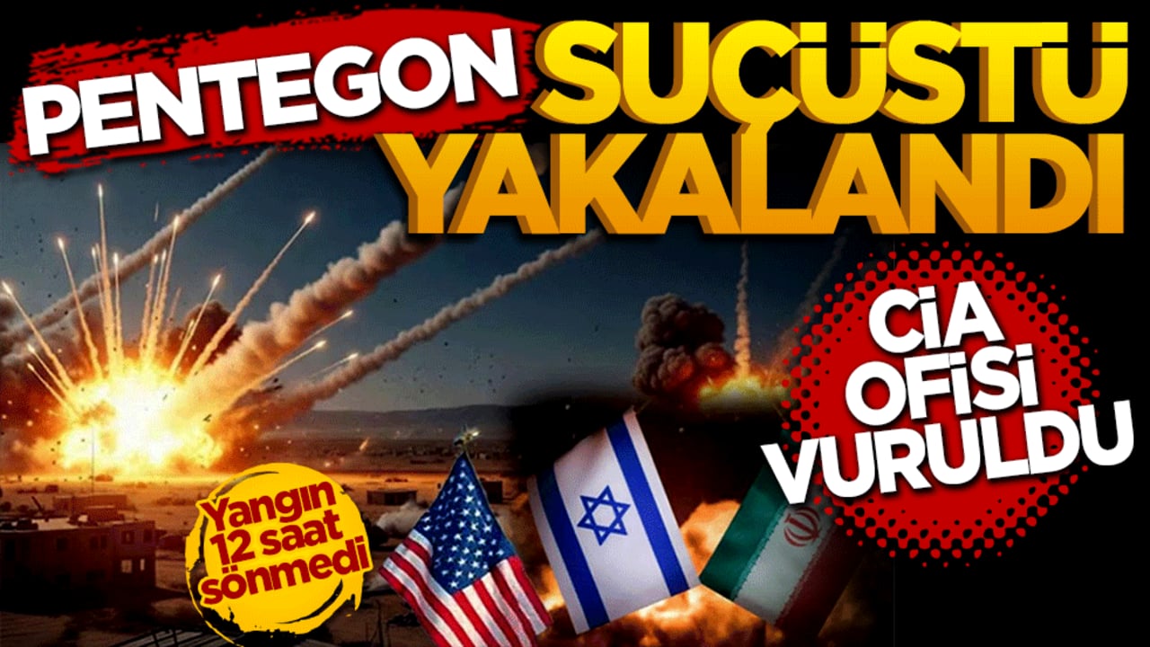 Pentagon Suçüstü yakalandı! CIA Ofisi Vuruldu, Yangın 12 Saat Sönmedi!