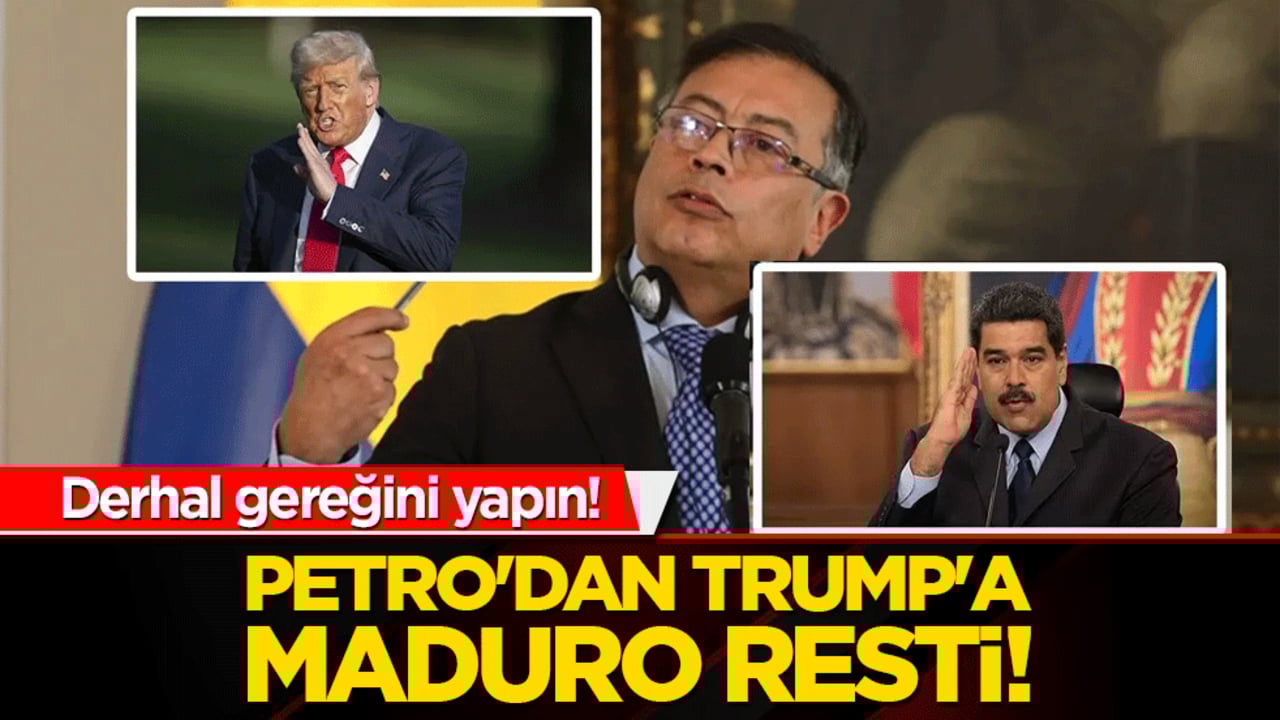 Petro'den Trump'a Maduro resti! Esir devlet başkanı ülkesine dönsün