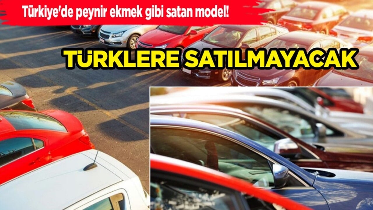 Peynir ekmek gibi satan model Türklere satılmayacak