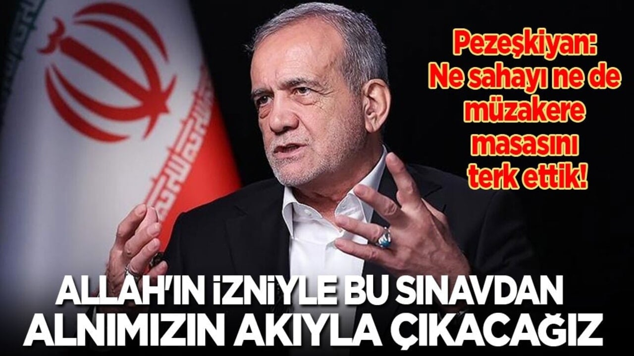 Pezeşkiyan: Ne sahayı ne de müzakere masasını terk ettik!