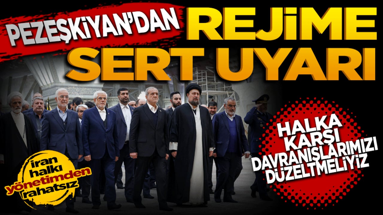 Pezeşkiyan’dan Rejime sert uyarı: Halka karşı davranışlarımızı düzeltmeliyiz