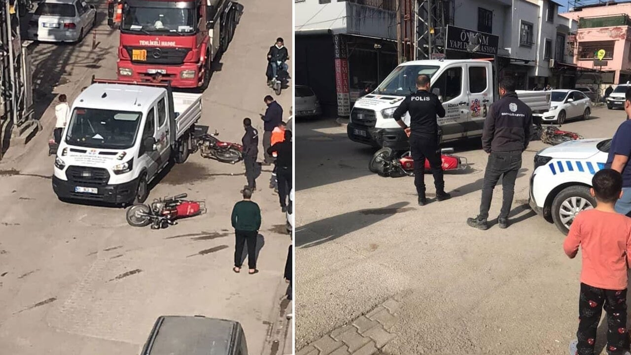 Polisten kaçarken kaza yapan sürücü ehliyetsiz, motosiklet çalıntı çıktı! 28 bin TL ceza kesilip gözaltına alındı!