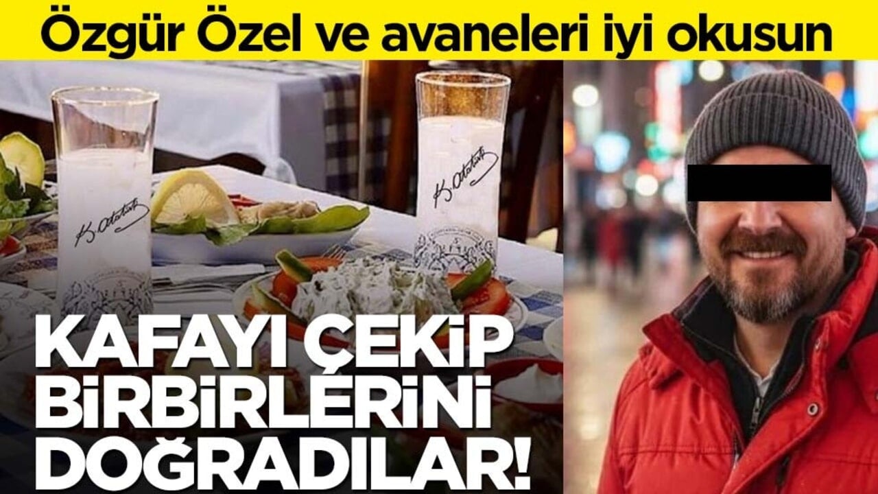 "Rakıcı Özgür" ve avaneleri iyi okusun! Alkol masasında arkadaşlar birbirini doğradı