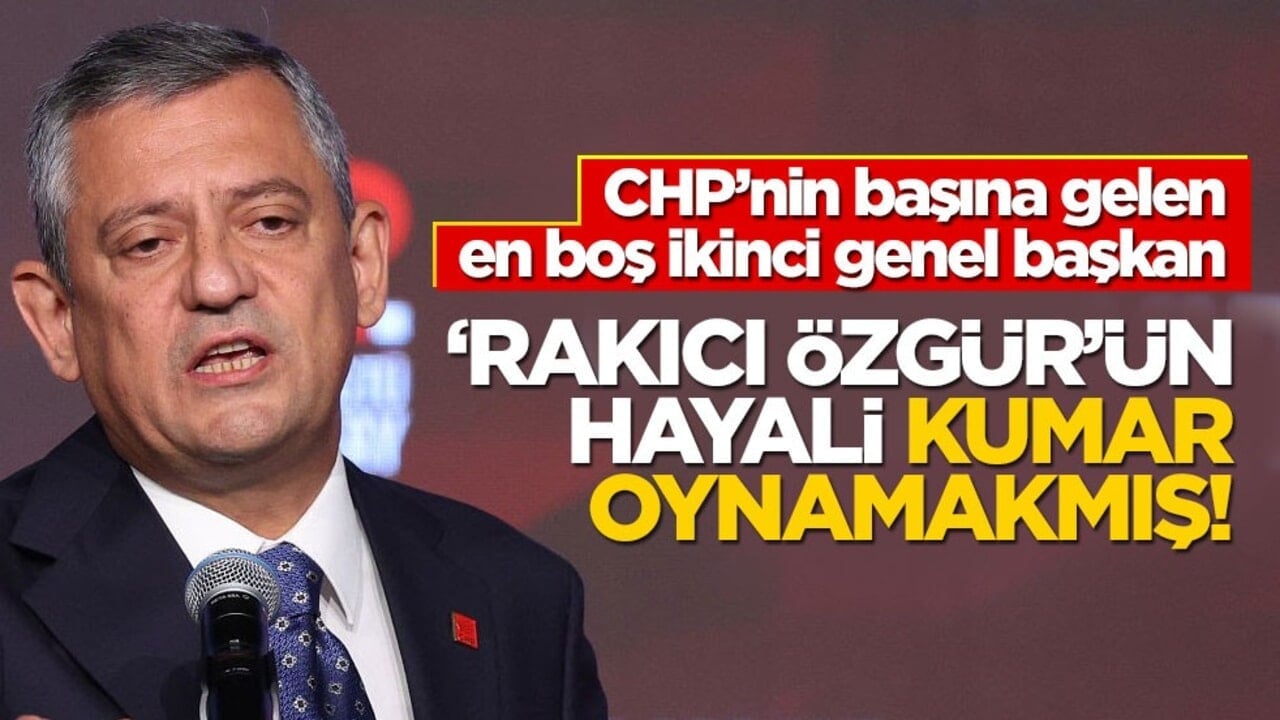 ‘Rakıcı Özgür’ün hayali kumar oynamakmış!