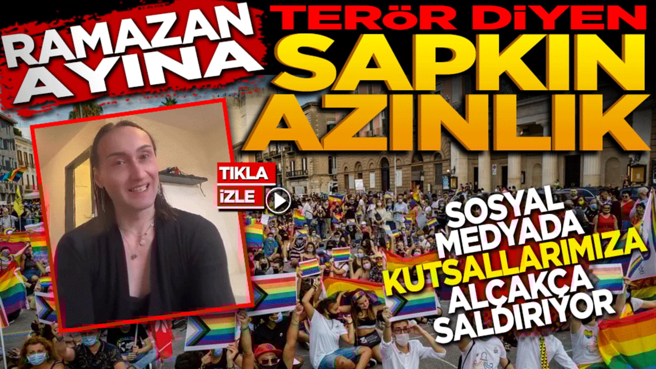 Ramazan Ayı'na "Terör" Diyen Sapkın Azgınlık! Sosyal Medyada Kutsallarımıza Alçak Saldırı