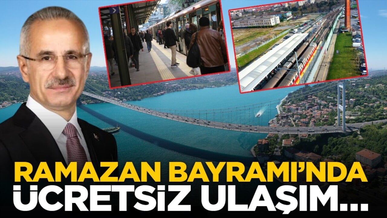 Ramazan Bayramı’nda ücretsiz ulaşım…