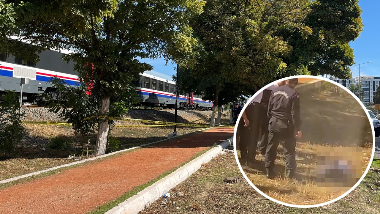 Raylarda oynayan torununu trenin önünden son anda iterek kurtardı ama kendisi kurtulamadı