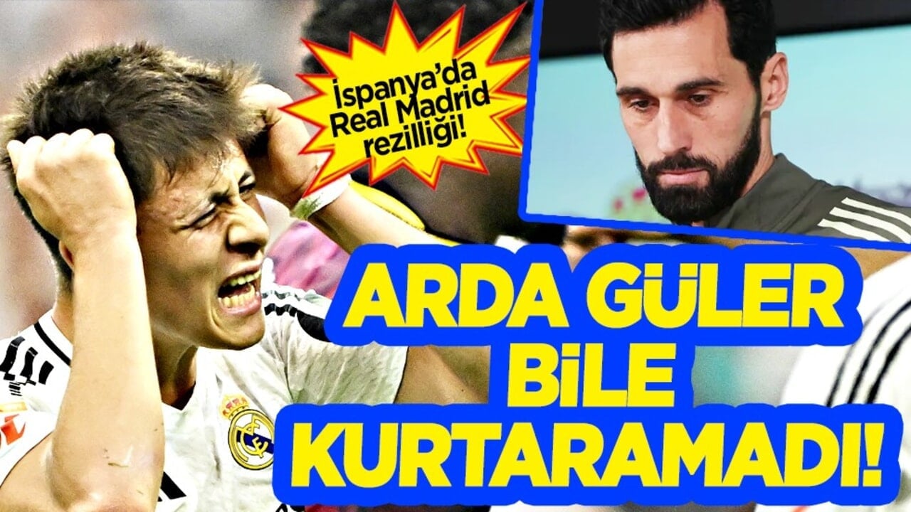 Real Madrid'de 'Rezillik' çağrıları yapılıyor : Arda Güler her şeyi yaptı ama engel olmadı