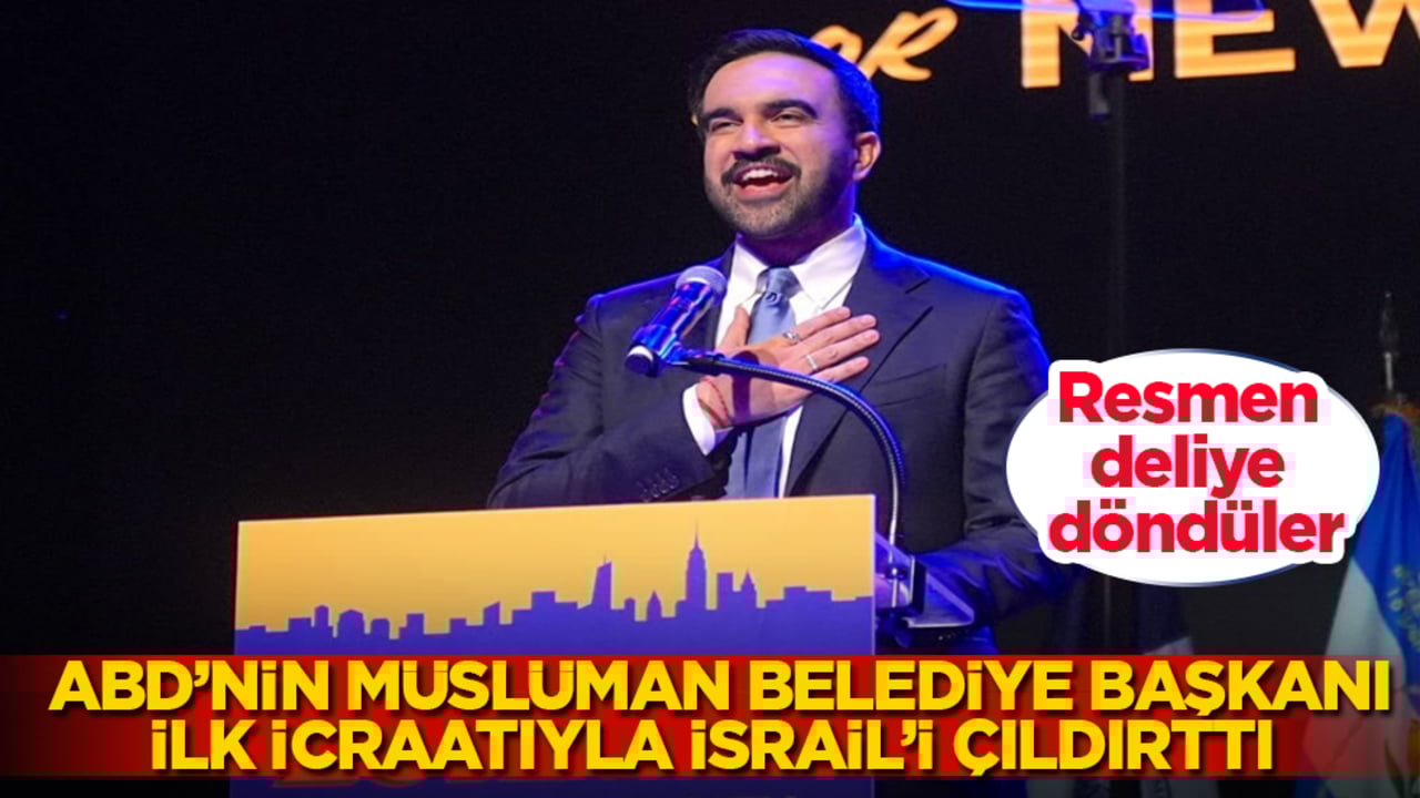 Resmen deliye döndüler! ABD’nin Müslüman belediye başkanı, ilk icraatıyla İsrail’i çıldırttı 