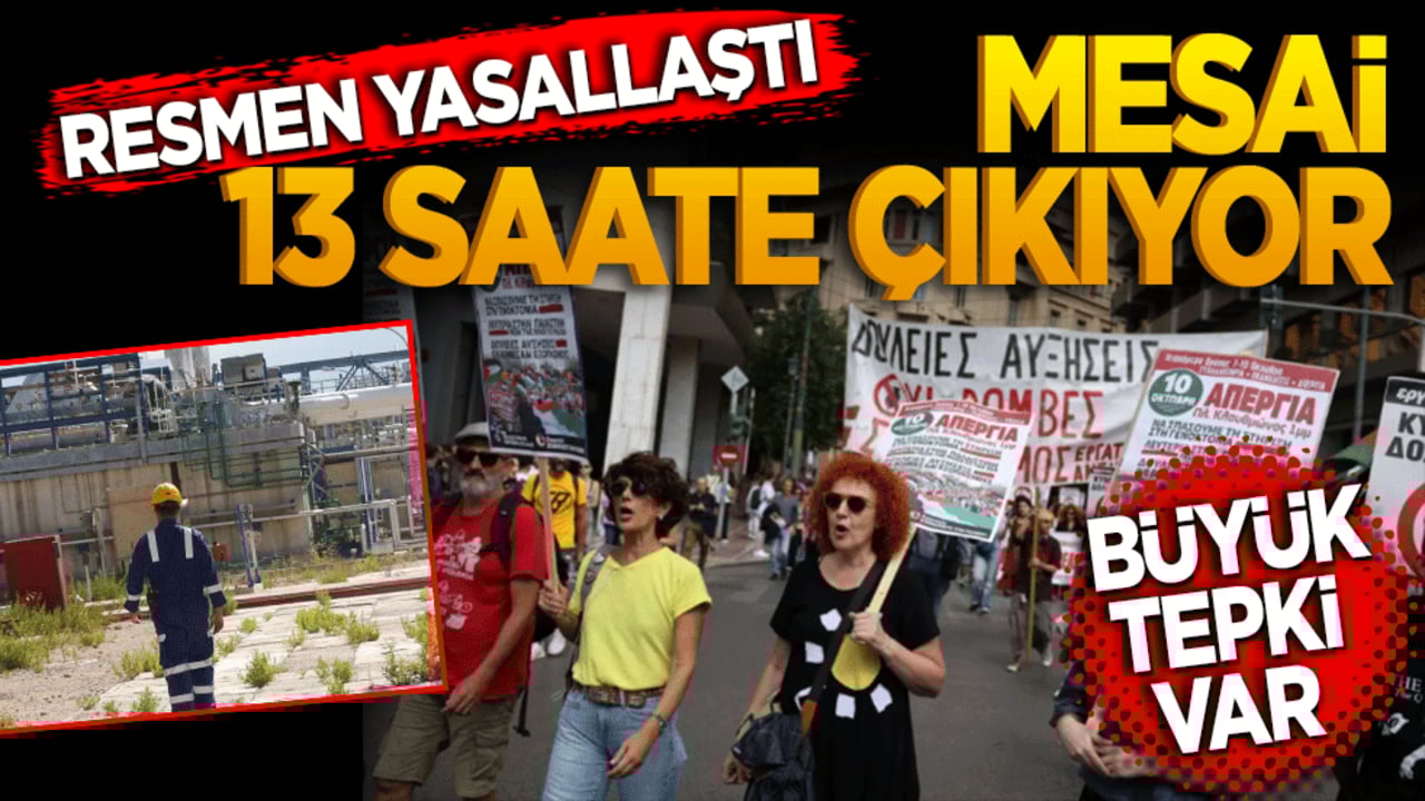 Resmen Yasalaştı! Mesai 13 Saate Çıkıyor… Büyük tepki var