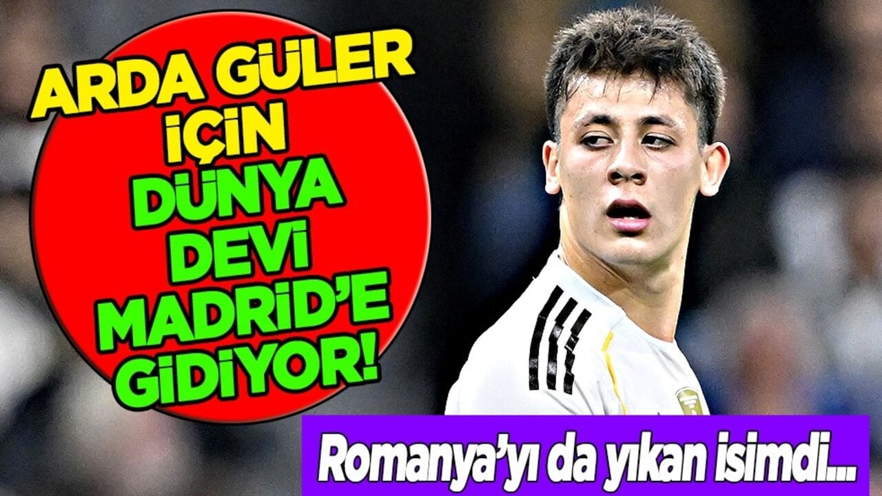 Romanya maçında da asistiyle damga vurmuştu! Arda Güler için dev ekip gözünü kararttı artık!