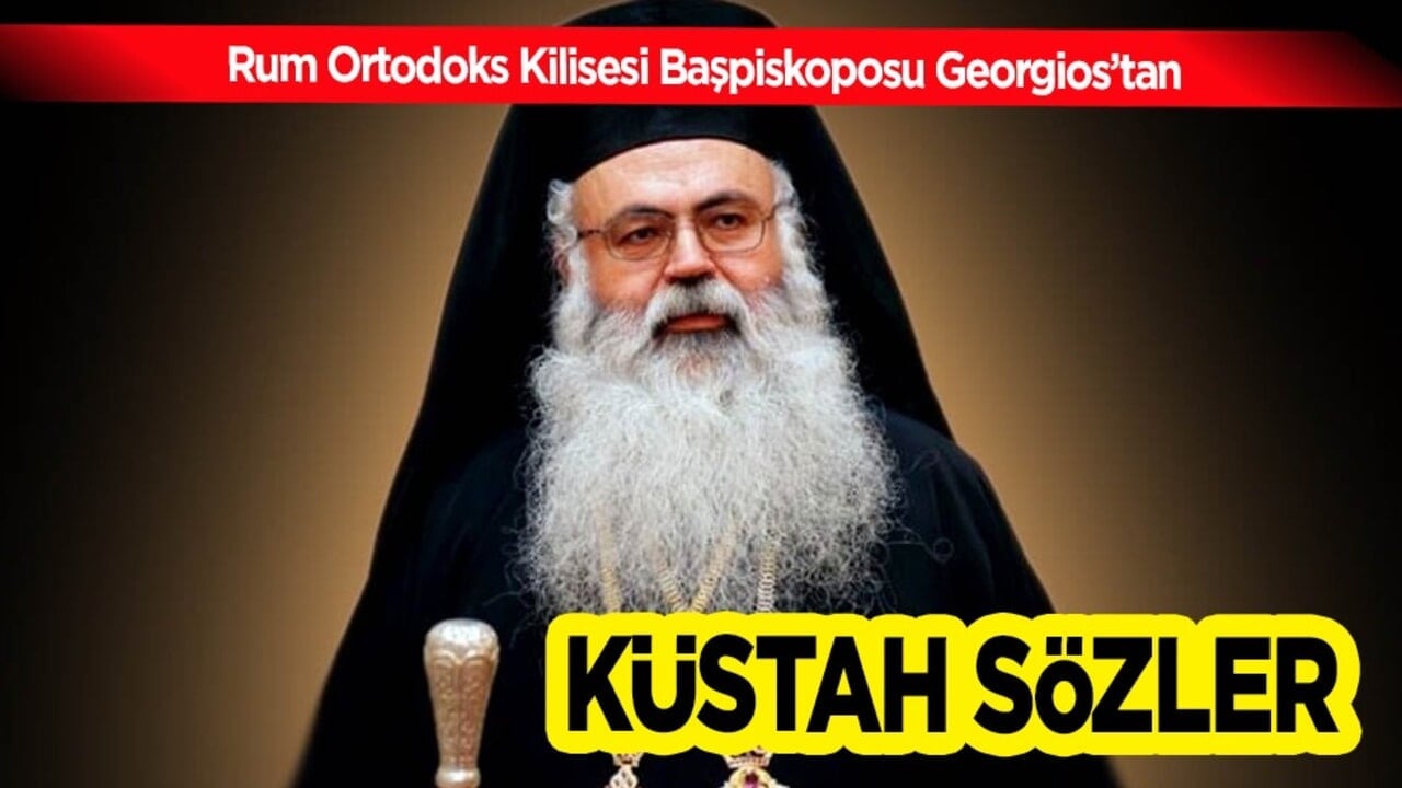 Rum Başpiskopos'tan küstah sözler! KKTC'nin 42. yıl dönümünde Türkiye'ye saldırdı! Skandal paylaşım