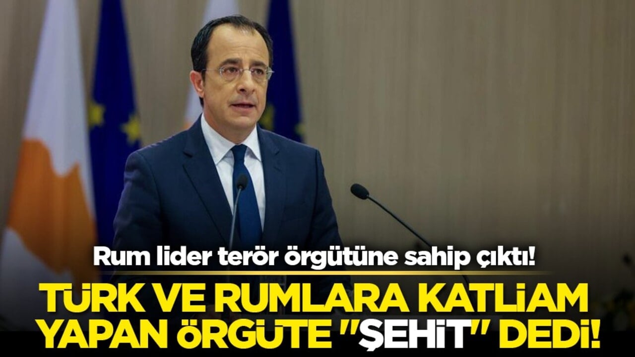 Rum lider Hristodulidis'ten terör örgütü EOKA’ya övgü